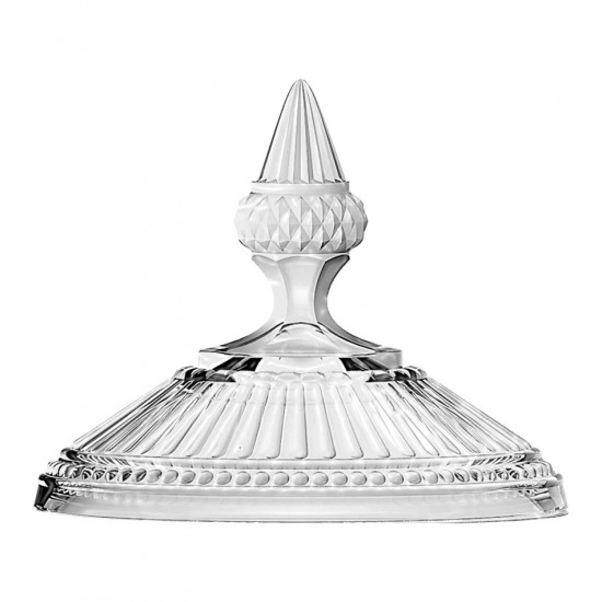 Bomboniere 20cm Por 12cm Republic Com Pé Em Cristal Ecológico L'Hermitage